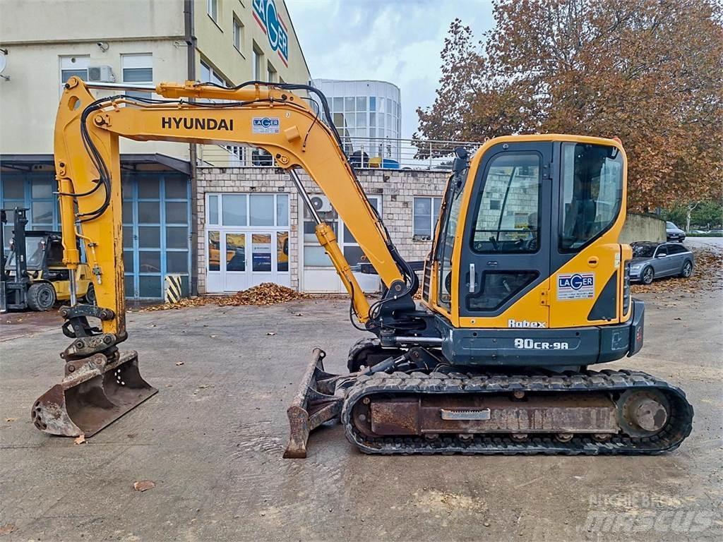 Hyundai R80CR-9A Minikoparki
