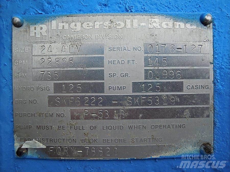 Ingersoll Rand 24 ALV Pompy wodne