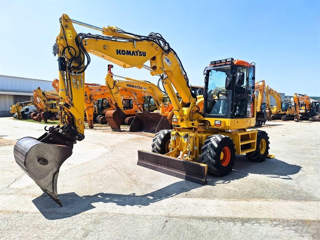 Komatsu PW118MR-8 Koparki kołowe