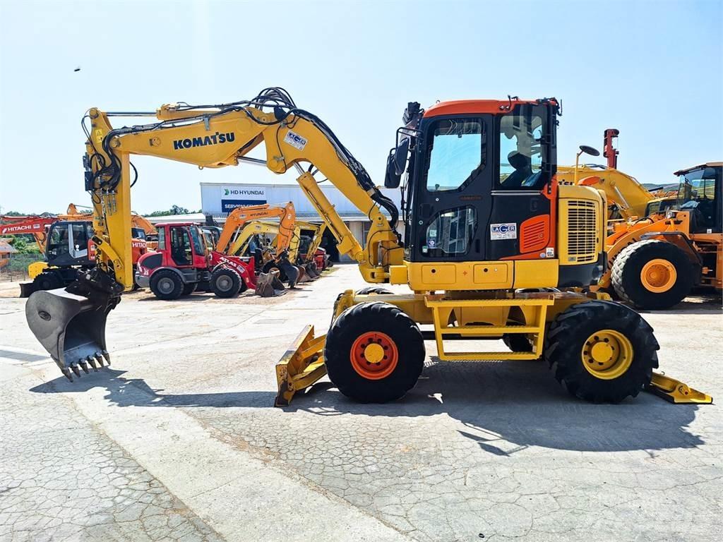 Komatsu PW118MR-8 Koparki kołowe