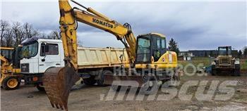 Komatsu PW160-7EO Koparki kołowe
