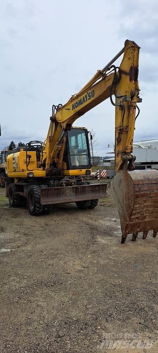 Komatsu PW160-7EO Koparki kołowe