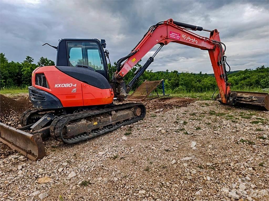 Kubota KX080-4 Minikoparki