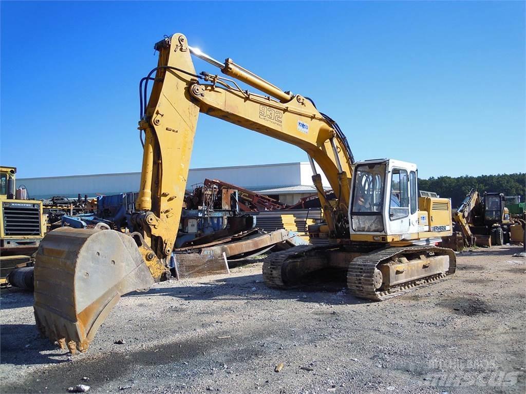 Liebherr R932HDSL Koparki gąsienicowe
