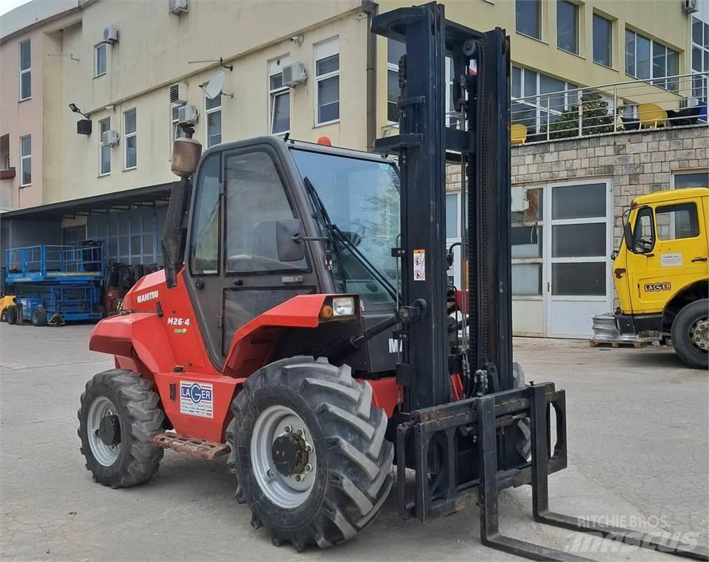 Manitou M26 - 4 Wózki Diesla