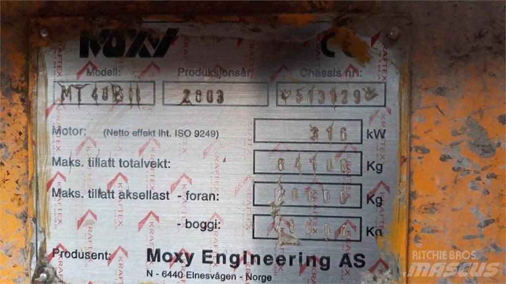 Moxy MT 40B Wozidła przegubowe