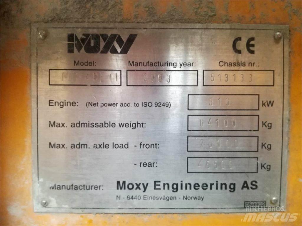 Moxy MT 40B Wozidła przegubowe