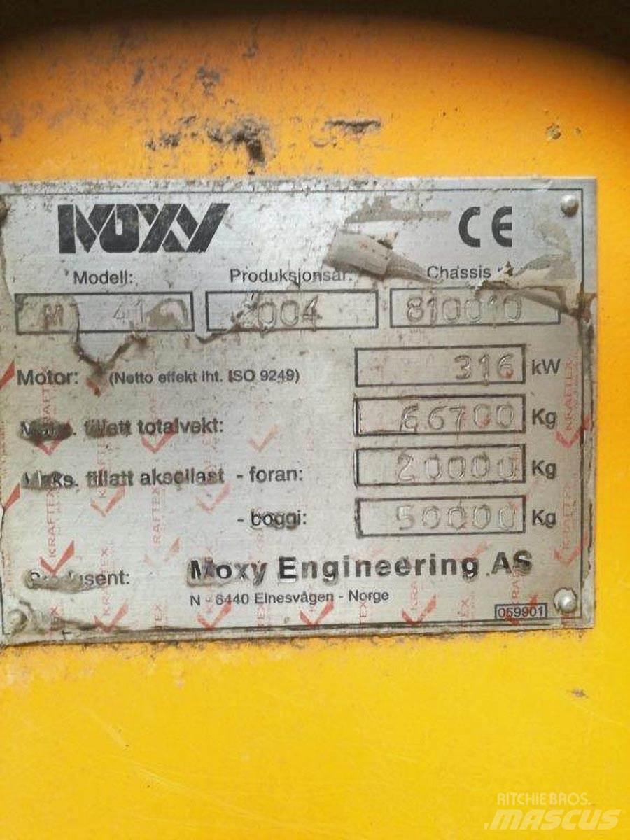 Moxy MT 41 Wozidła przegubowe