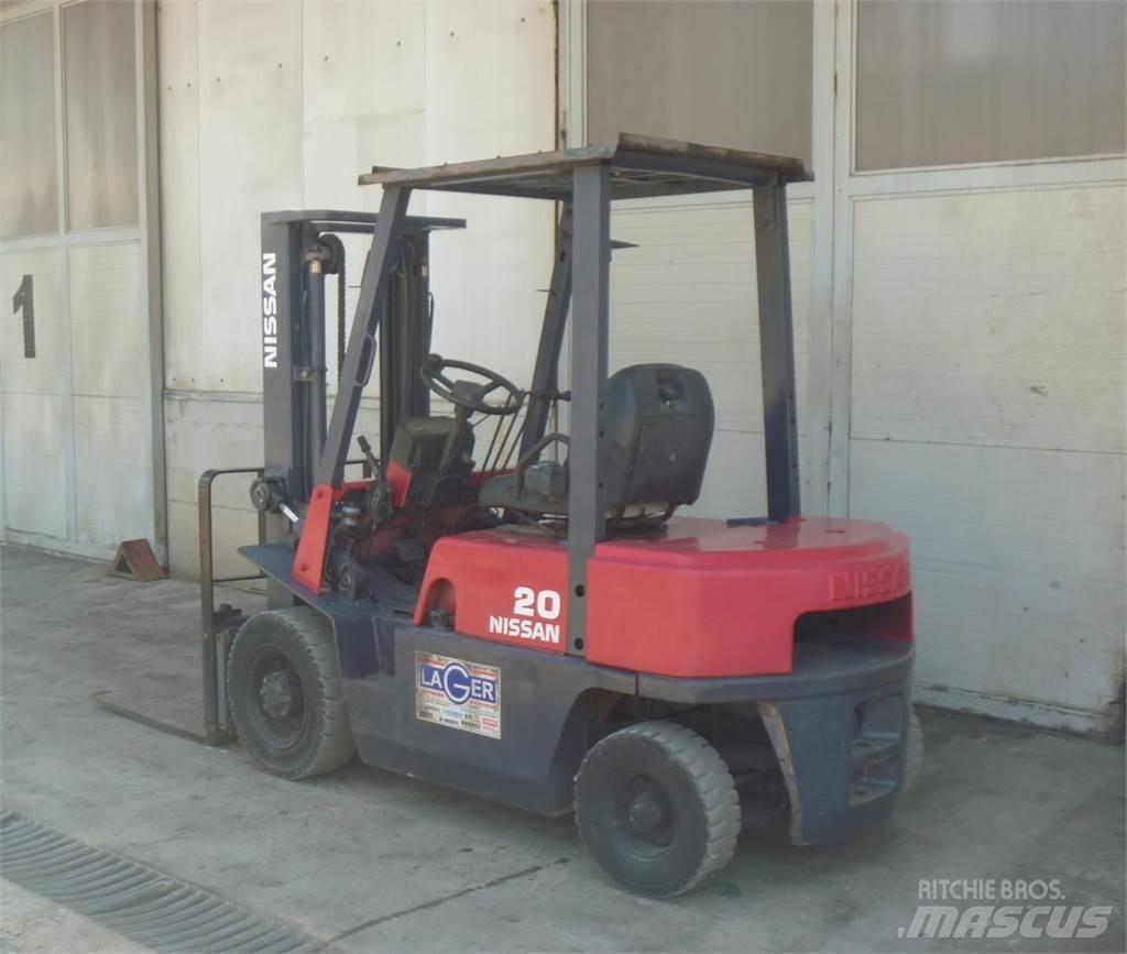 Nissan PJ02 Wózki widłowe inne