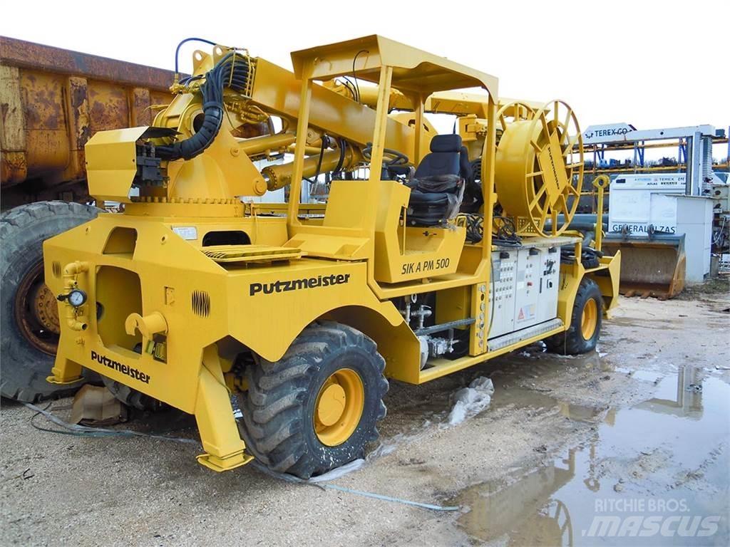 Putzmeister SIK A PM 500 Samojezdne pompy do betonu