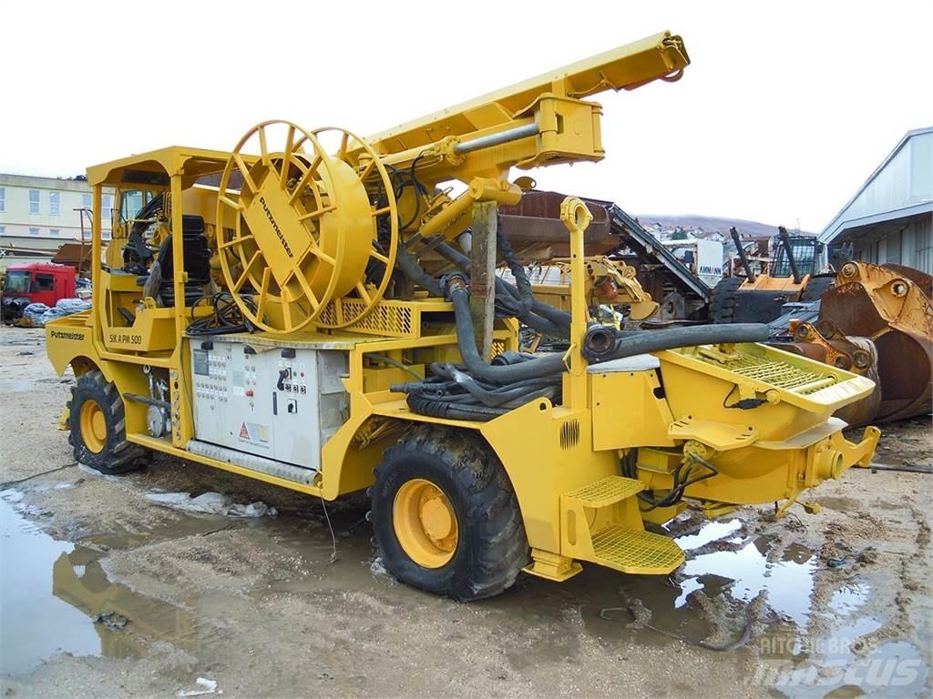 Putzmeister SIK A PM 500 Samojezdne pompy do betonu