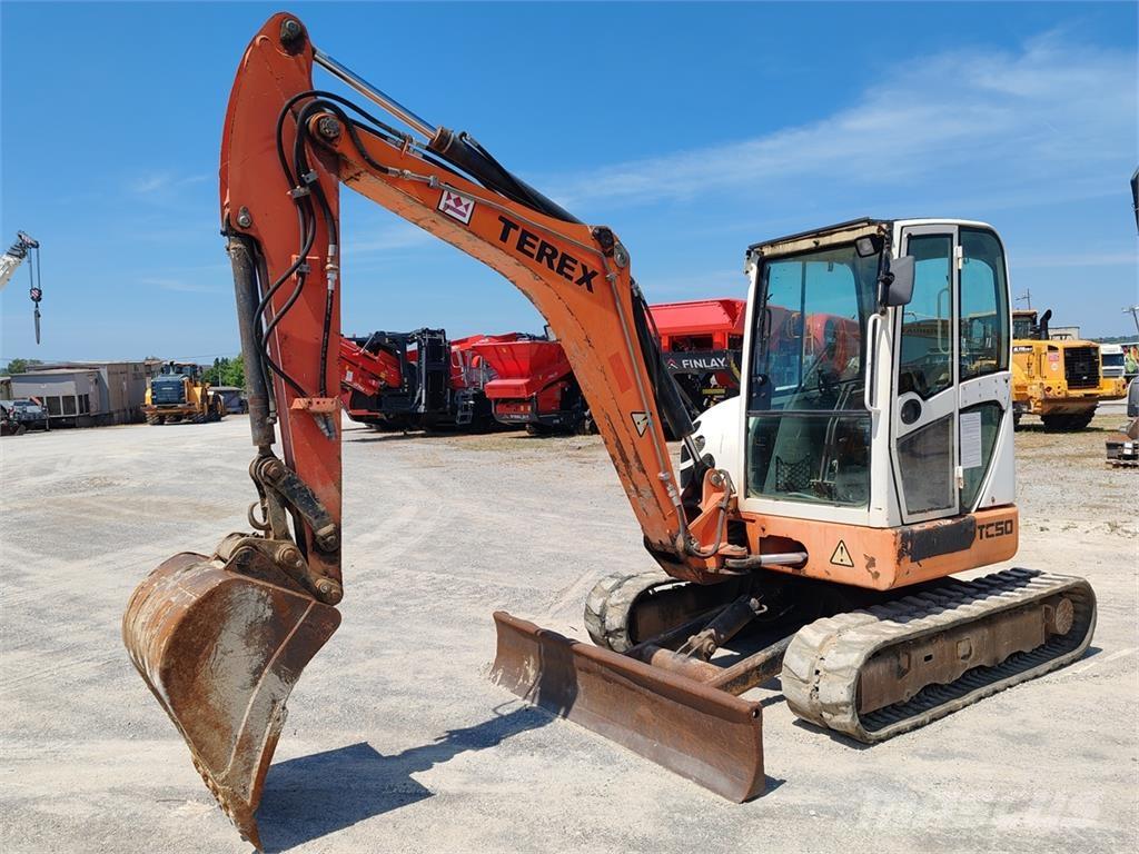 Terex TC50 Minikoparki