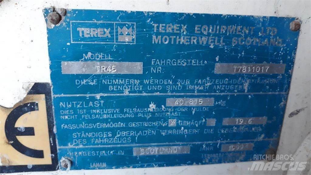Terex TR45 Wozidła kolebkowe