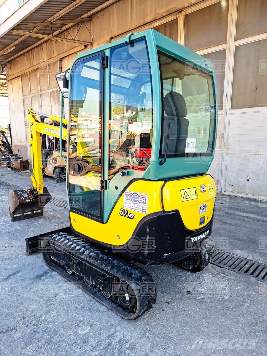 Yanmar SV18 Minikoparki