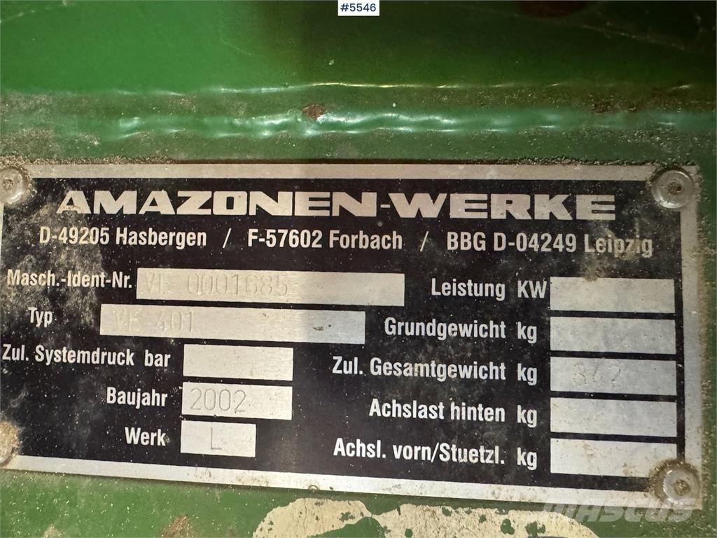 Amazone VE 401 Siewniki