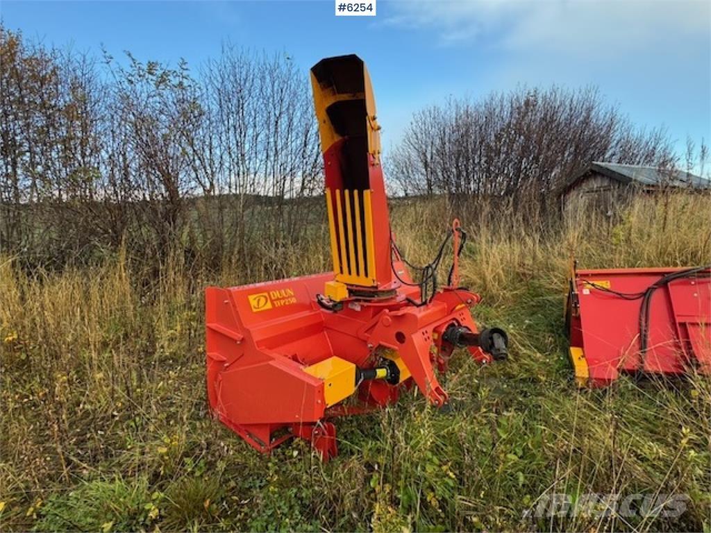 Duun TFP250 Lemiesze i pługi śnieżne
