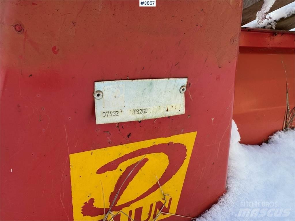 Duun TS260 Inny sprzęt drogowy i odśnieżający