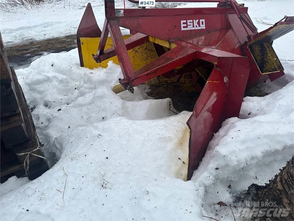 Esko snøfres Pługi wirnikowe
