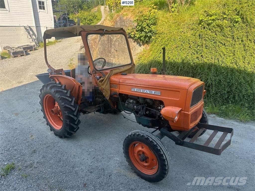 Fiat 215 L Ciągniki rolnicze