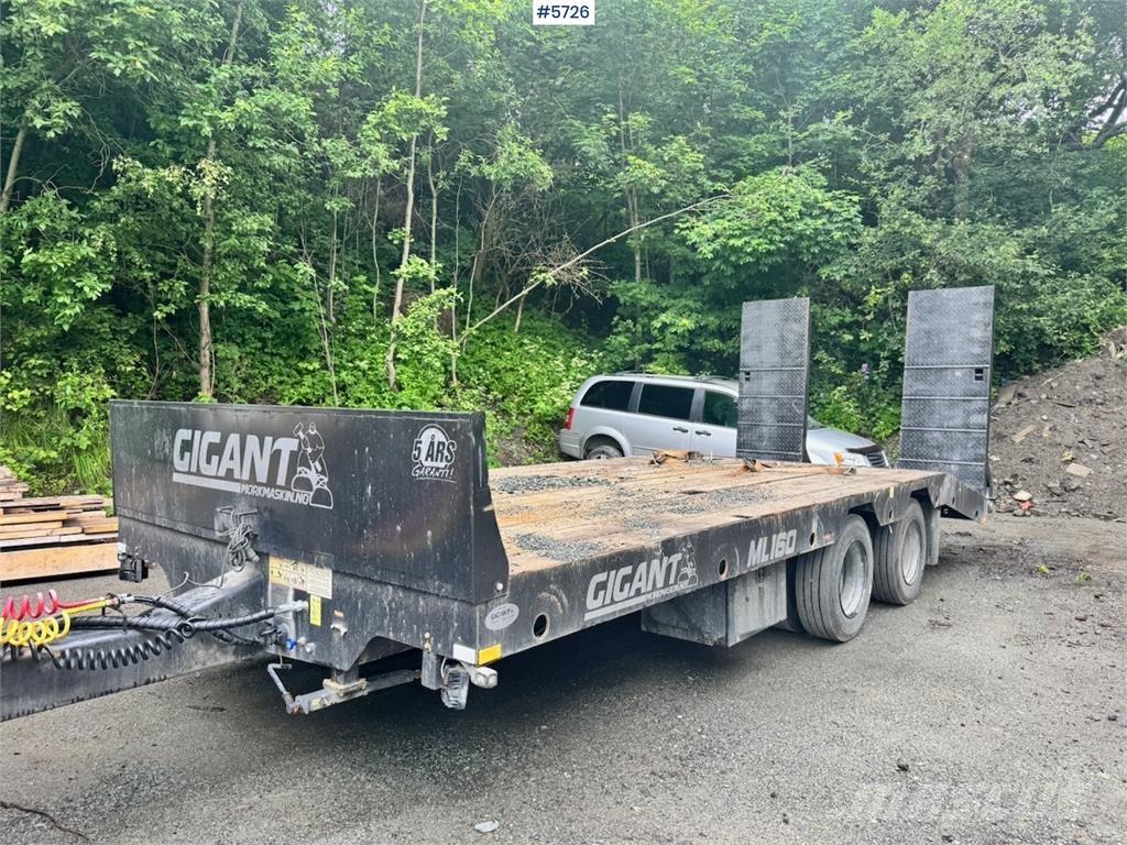 Gigant ML-160 Przyczepy niskopodłogowe