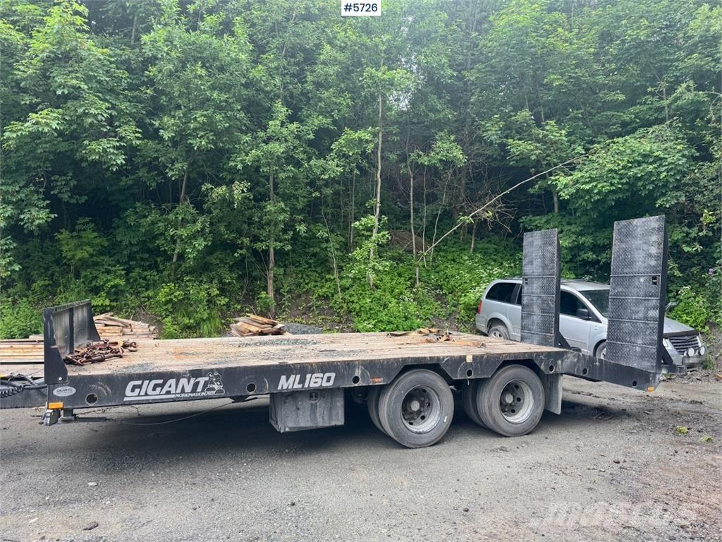 Gigant ML-160 Przyczepy niskopodłogowe