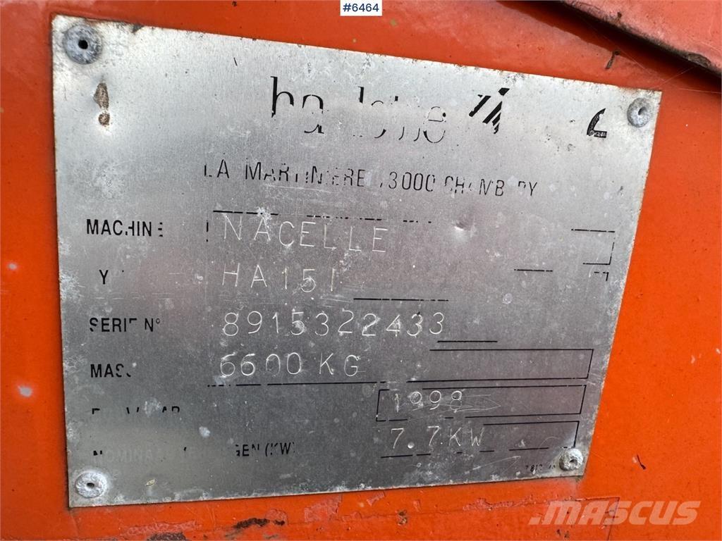 Haulotte HA 15 I Inne podnośniki