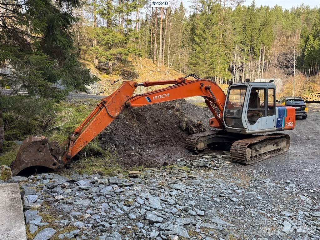 Hitachi EX120-2 Koparki gąsienicowe