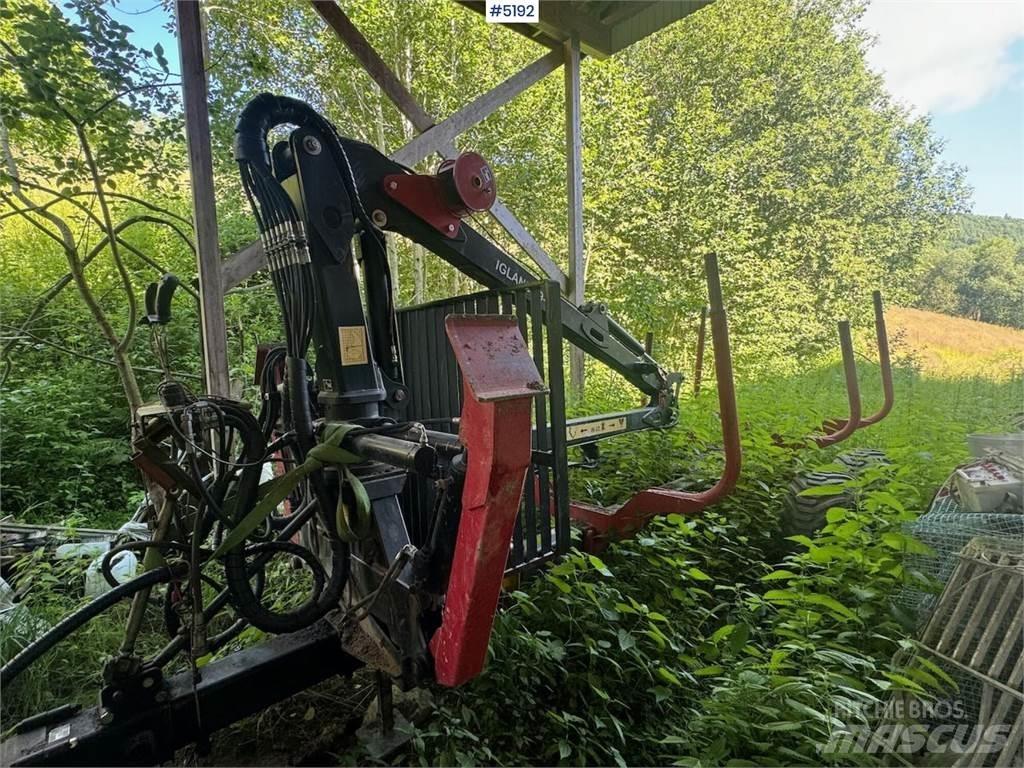 Igland 450 Przyczepy do przewozu drewna