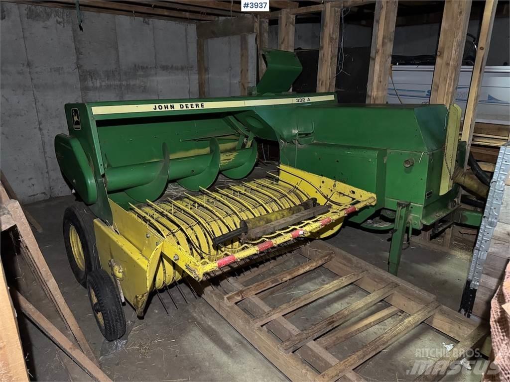 John Deere 332 A Inny sprzęt żniwny
