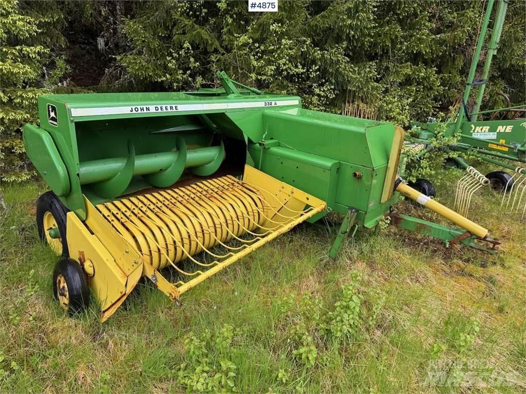 John Deere 332 A Inny sprzęt żniwny