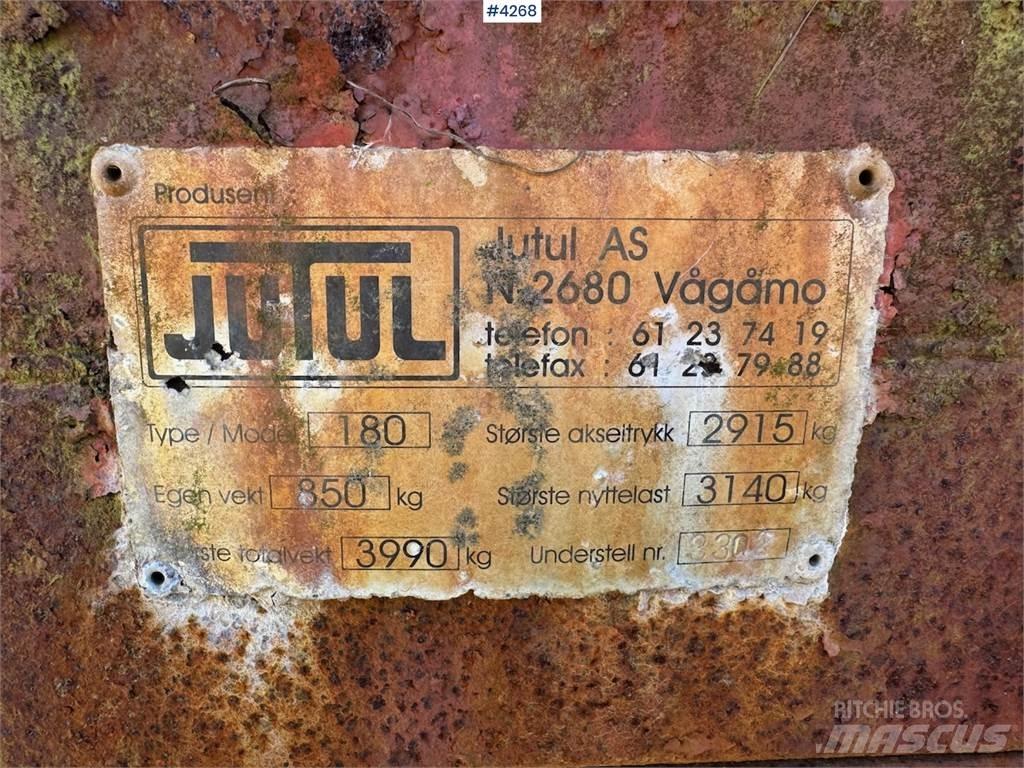 Jutul 180 Przyczepy zbożowe