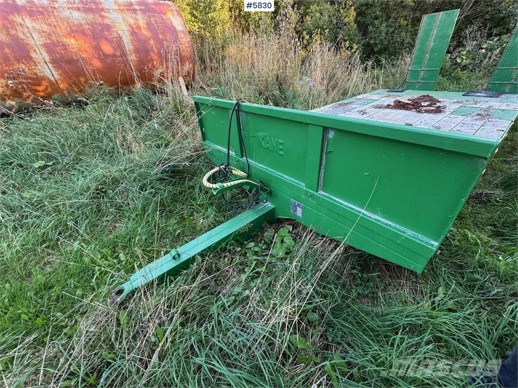 Kane Maskinhenger Przyczepy niskopodłogowe