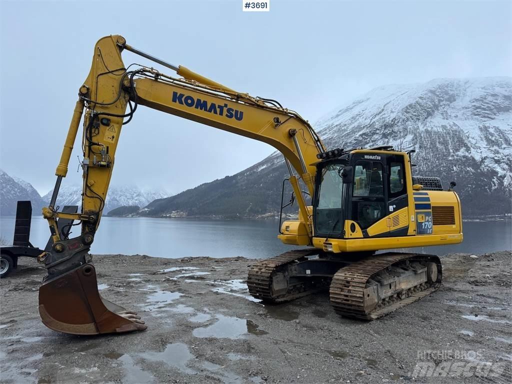 Komatsu PC 170 LC Koparki gąsienicowe