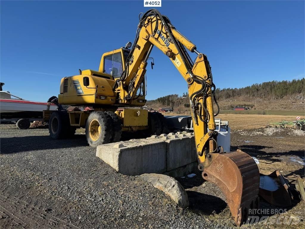Komatsu PW 110R Koparki gąsienicowe