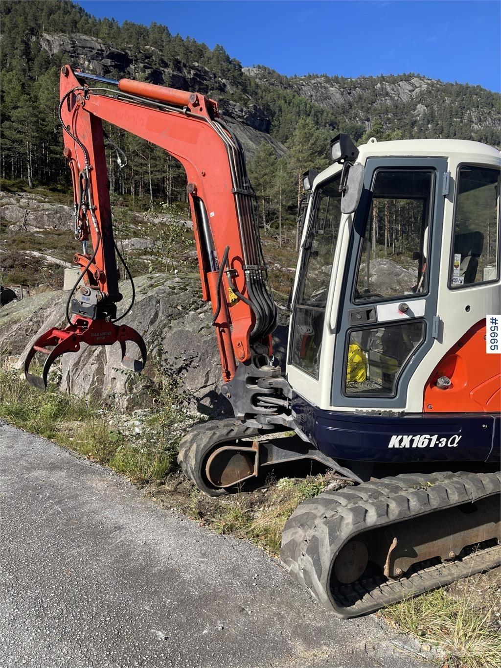 Kubota KX 161-3 Koparki gąsienicowe