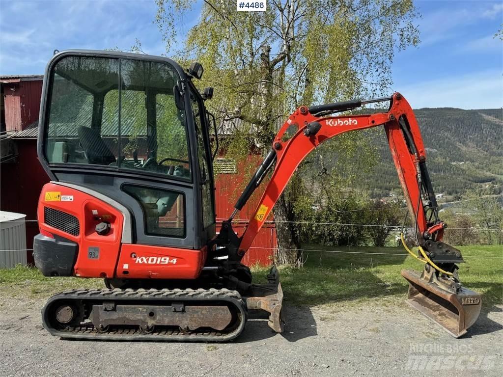 Kubota KX019 Koparki gąsienicowe