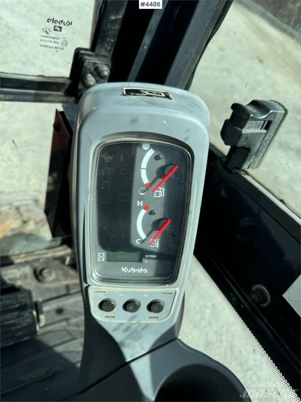Kubota KX019 Koparki gąsienicowe