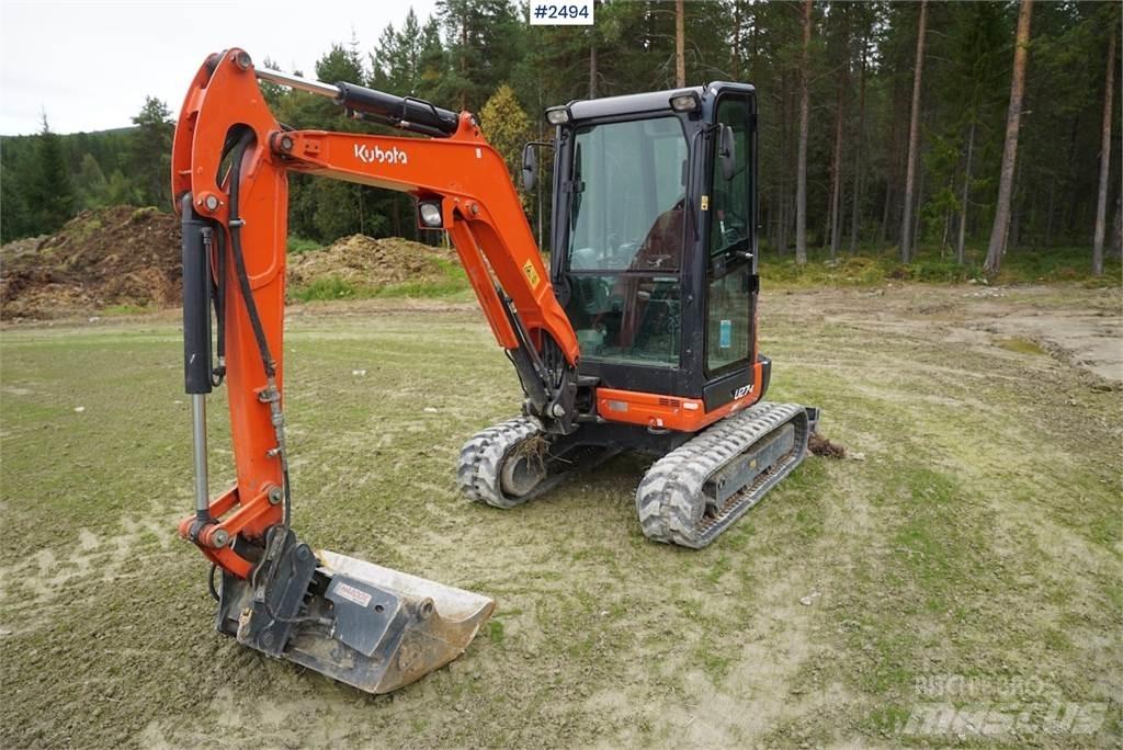 Kubota U27-4 Koparki gąsienicowe