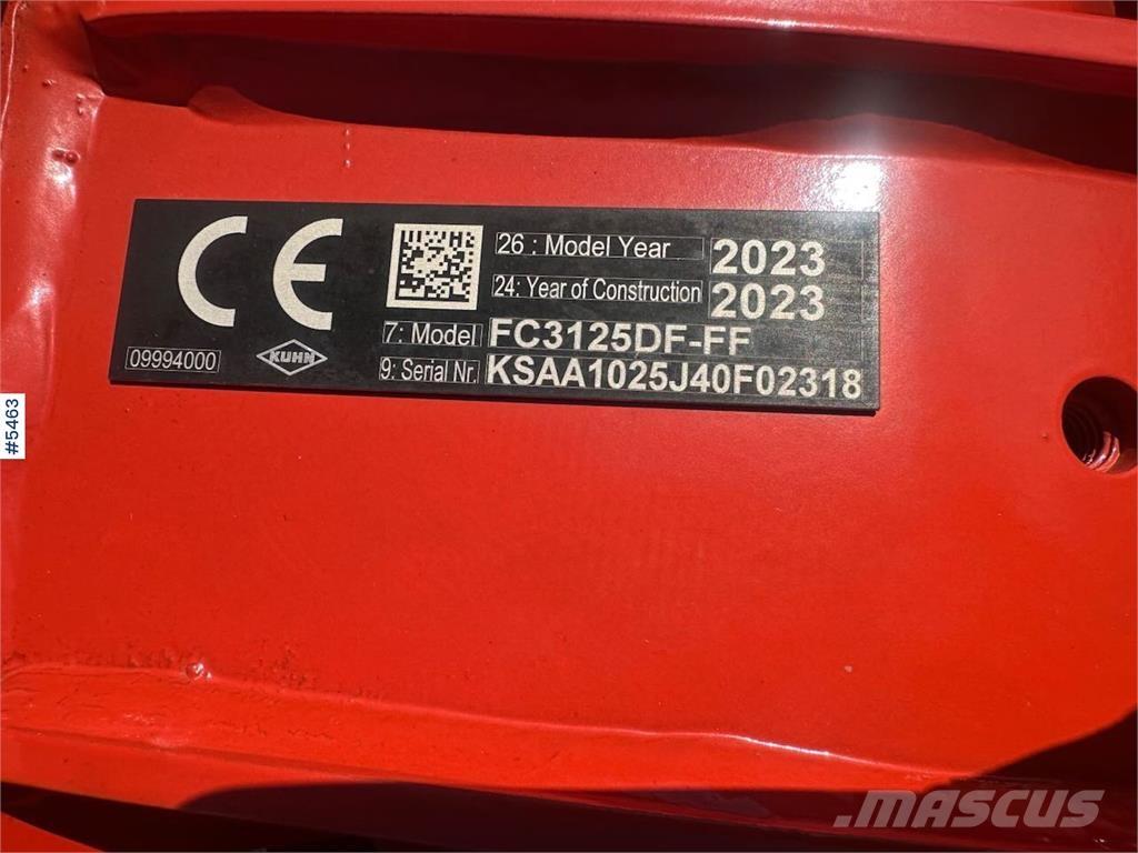 Kuhn FC3125DF Inny sprzęt żniwny