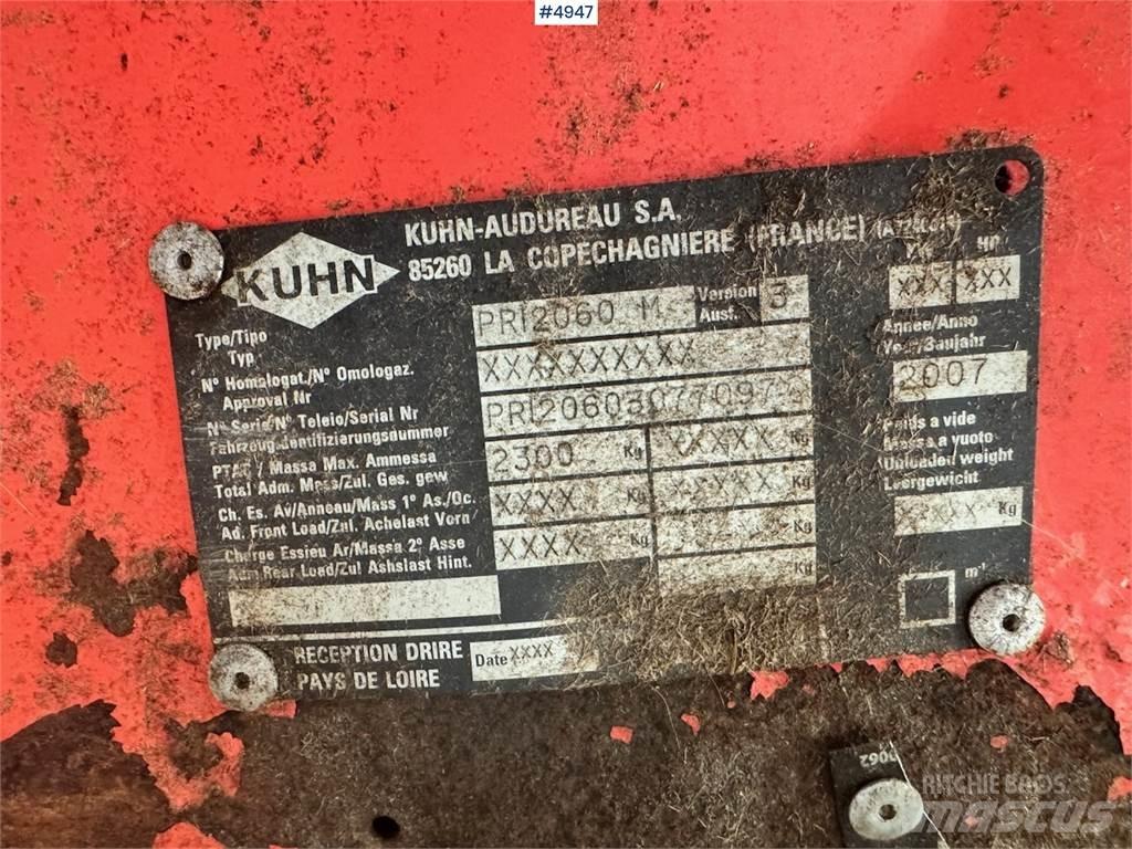 Kuhn PRI2060 Inny sprzęt żniwny