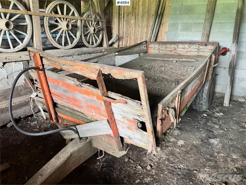 Orkel 4 tonns Przyczepy niskopodłogowe