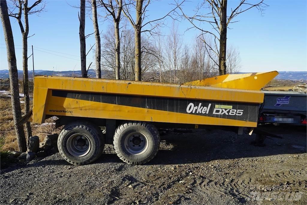 Orkel DX85 Przyczepy zbożowe