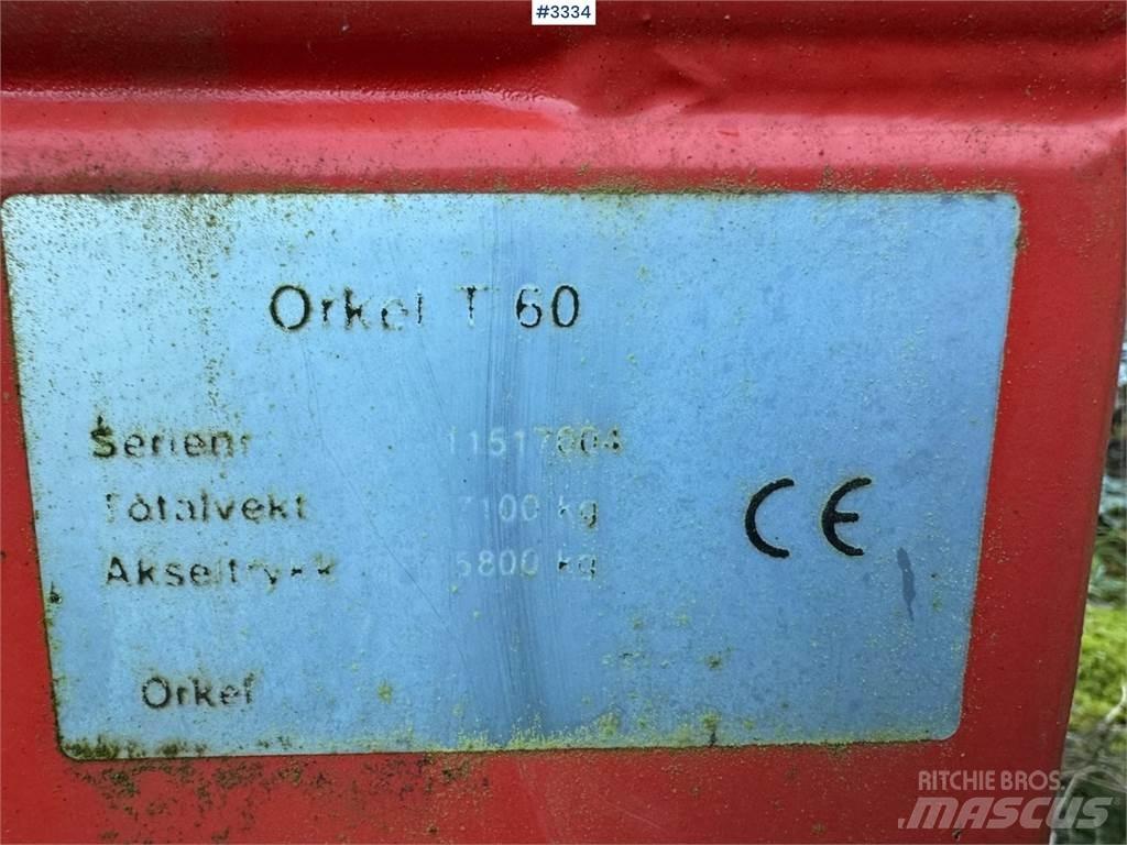 Orkel T60 Przyczepy zbożowe