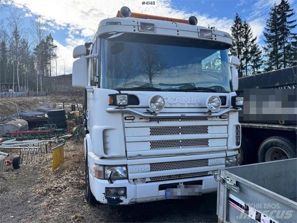 Scania 144G Samochody ciężarowe ze skrzynią zamkniętą