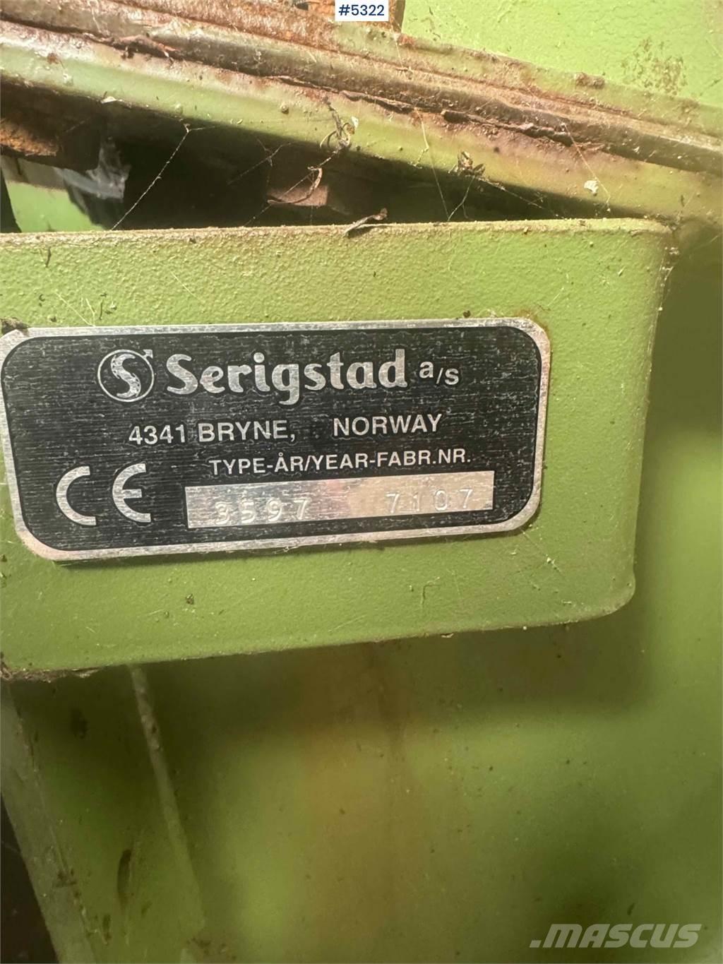  Serigstad FS 134 Inny sprzęt żniwny