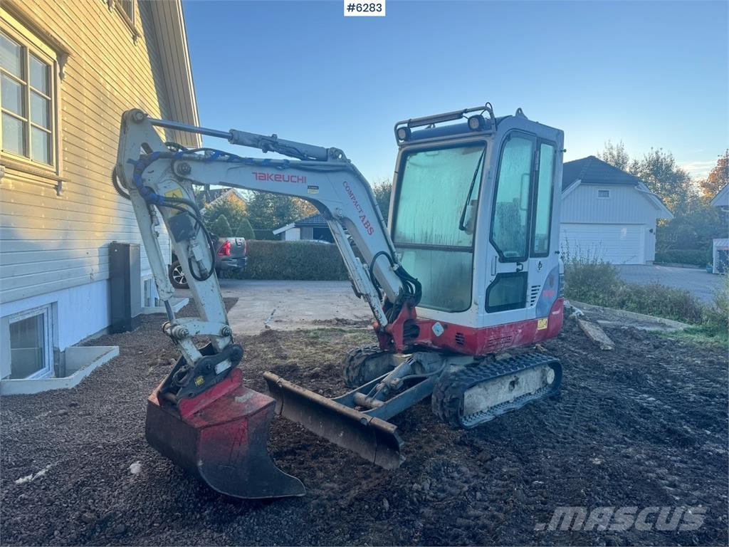Takeuchi TB219 Koparki gąsienicowe