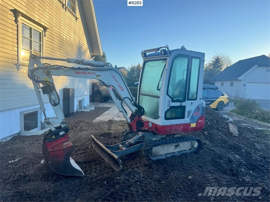 Takeuchi TB219 Koparki gąsienicowe
