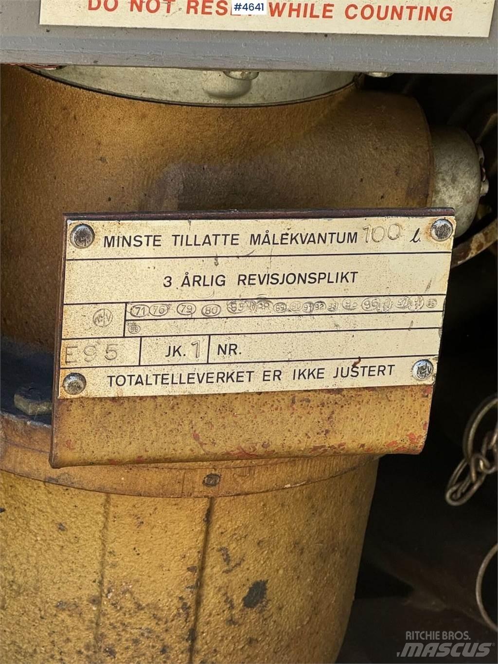  Tank drivstoff Inne akcesoria