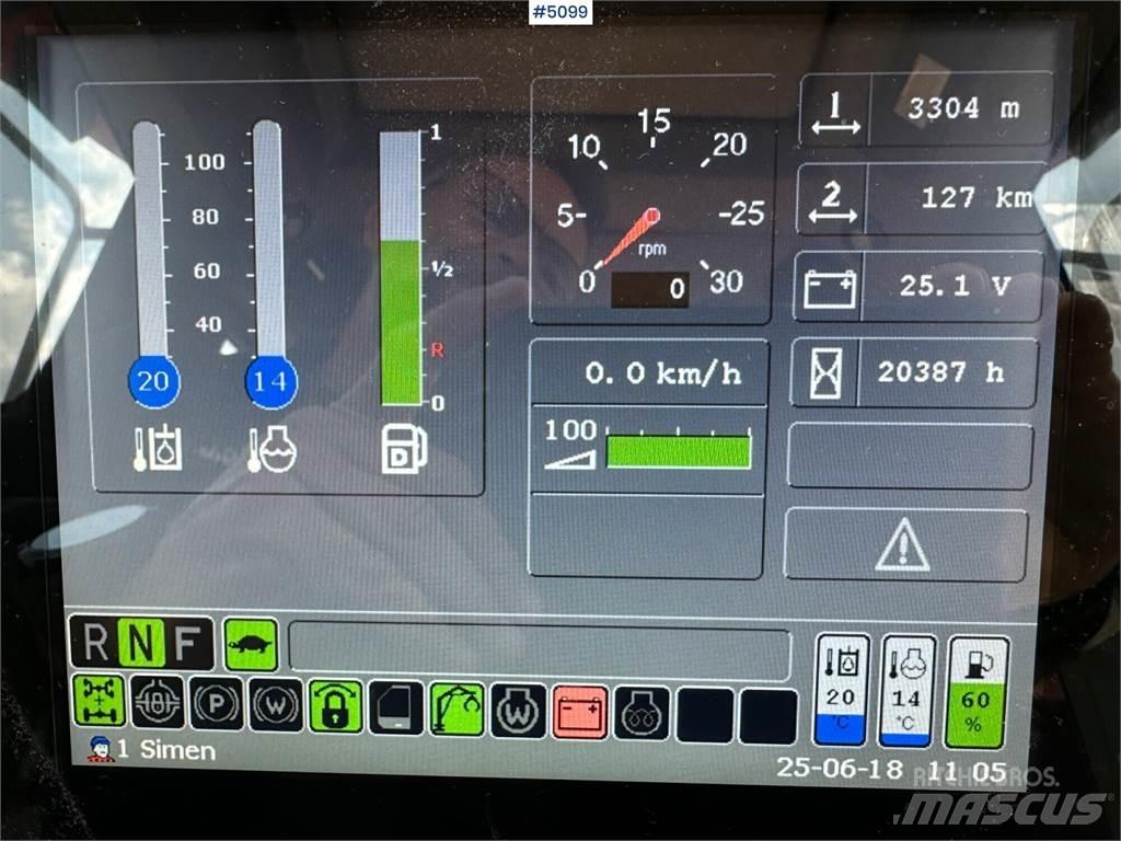 Valmet 860 lll Żurawie do forwarderów