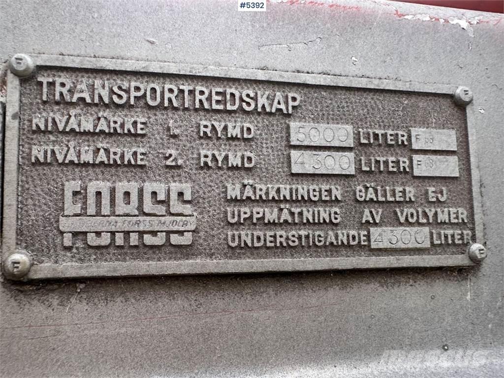  Vanntank 17m3 Opryskiwacze zaczepiane